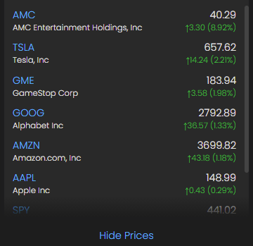 StockNinja Dashboard | StockNinja.io